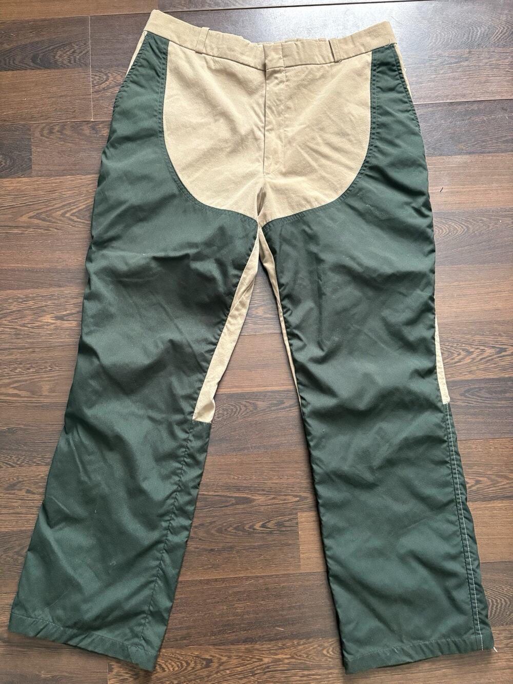 VTG LL Bean 1980s J122 Wrap-Around Thigh Hunting Pants 35x30